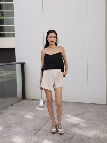 Thin Line Silk Tank Top