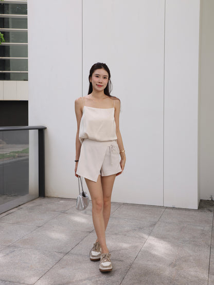 Thin Line Silk Tank Top