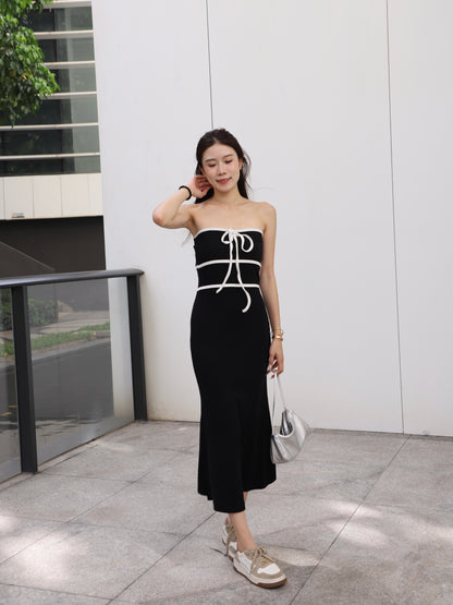 Two Lined Maxi Dress