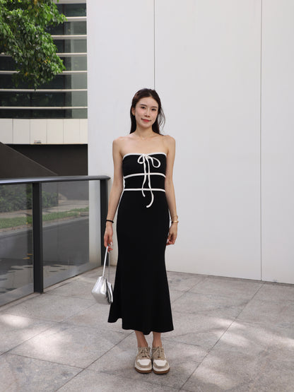 Two Lined Maxi Dress
