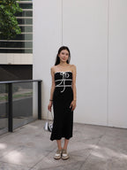 Two Lined Maxi Dress