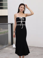 Two Lined Maxi Dress