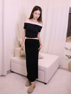 Lace Cotton Short T Top