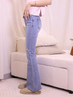 Holes Flare Pants