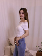 Lace Cotton Short T Top