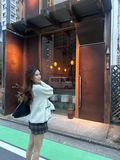 Wool 50% Oversized Cardigan