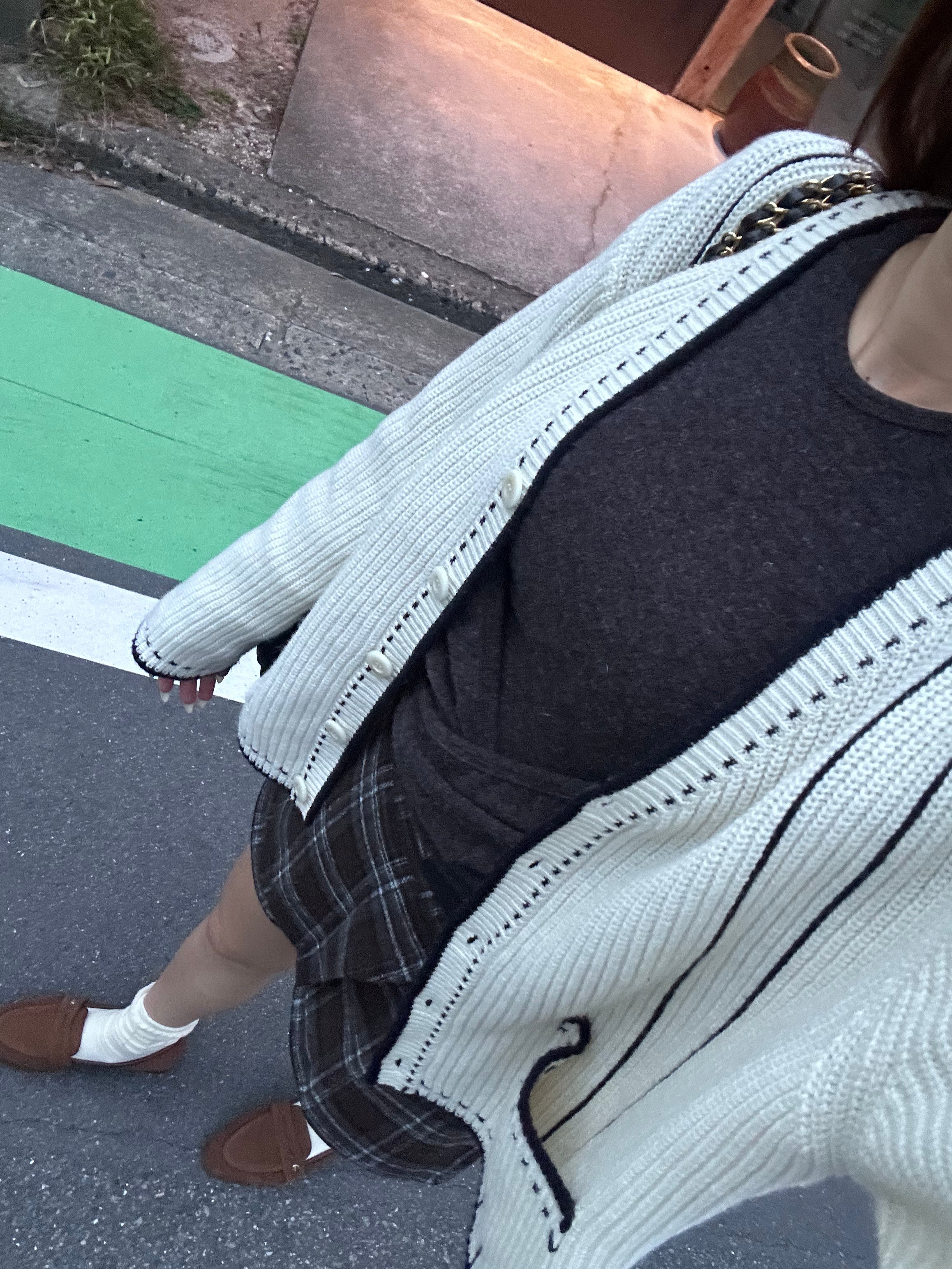 Wool 50% Oversized Cardigan