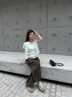 Knitted T Hole Cardigan