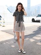 White Layered Skirt