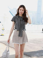 White Layered Skirt