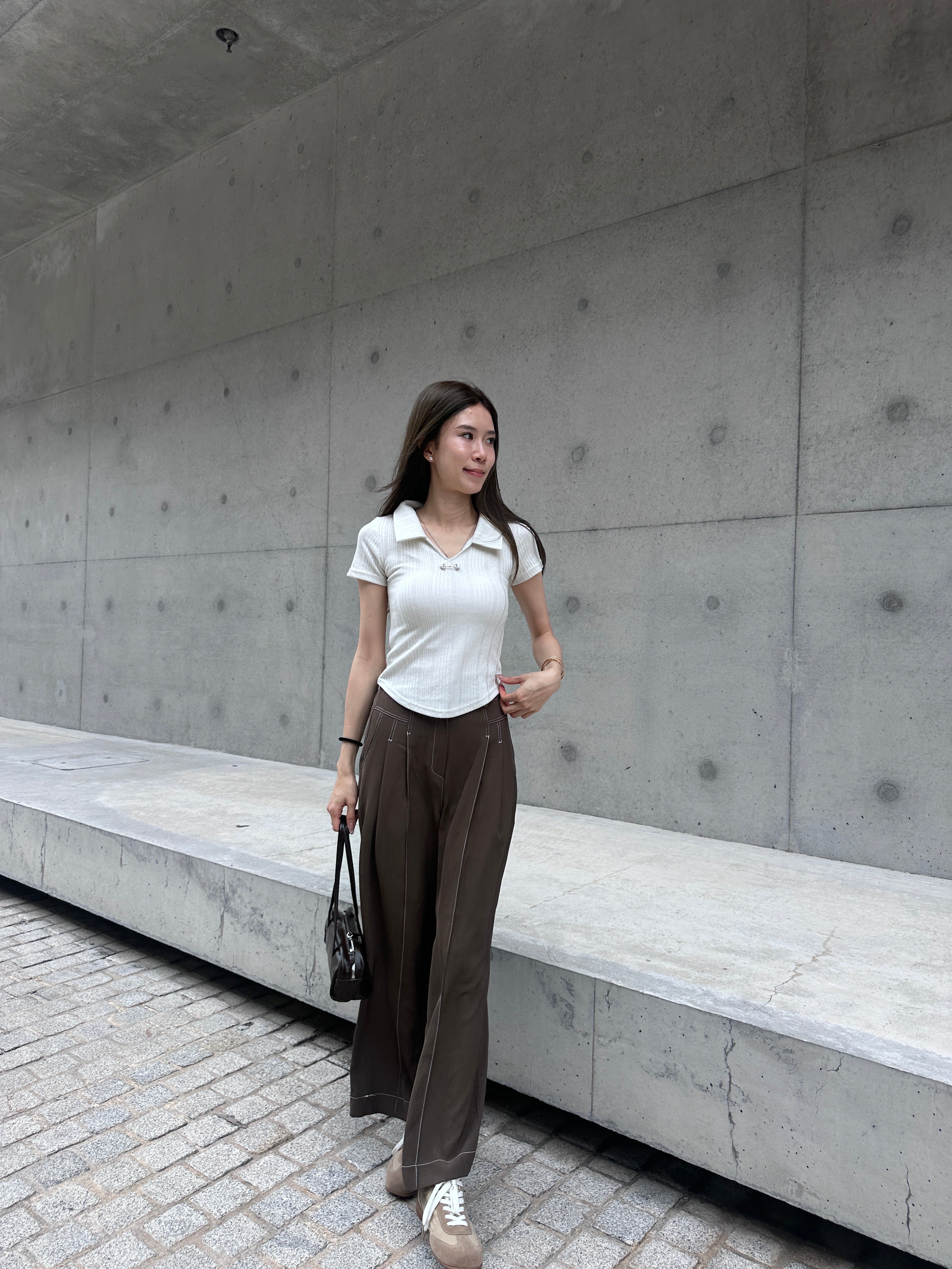 Bling Polo Neck T TOp