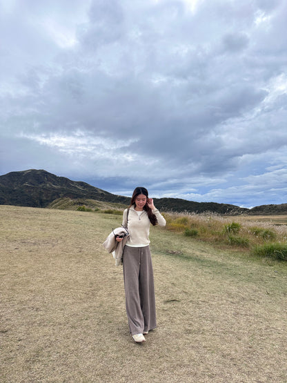 Cotton Comfy Straight Pants