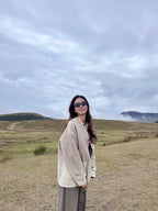 Dif Colour Wool Jacket