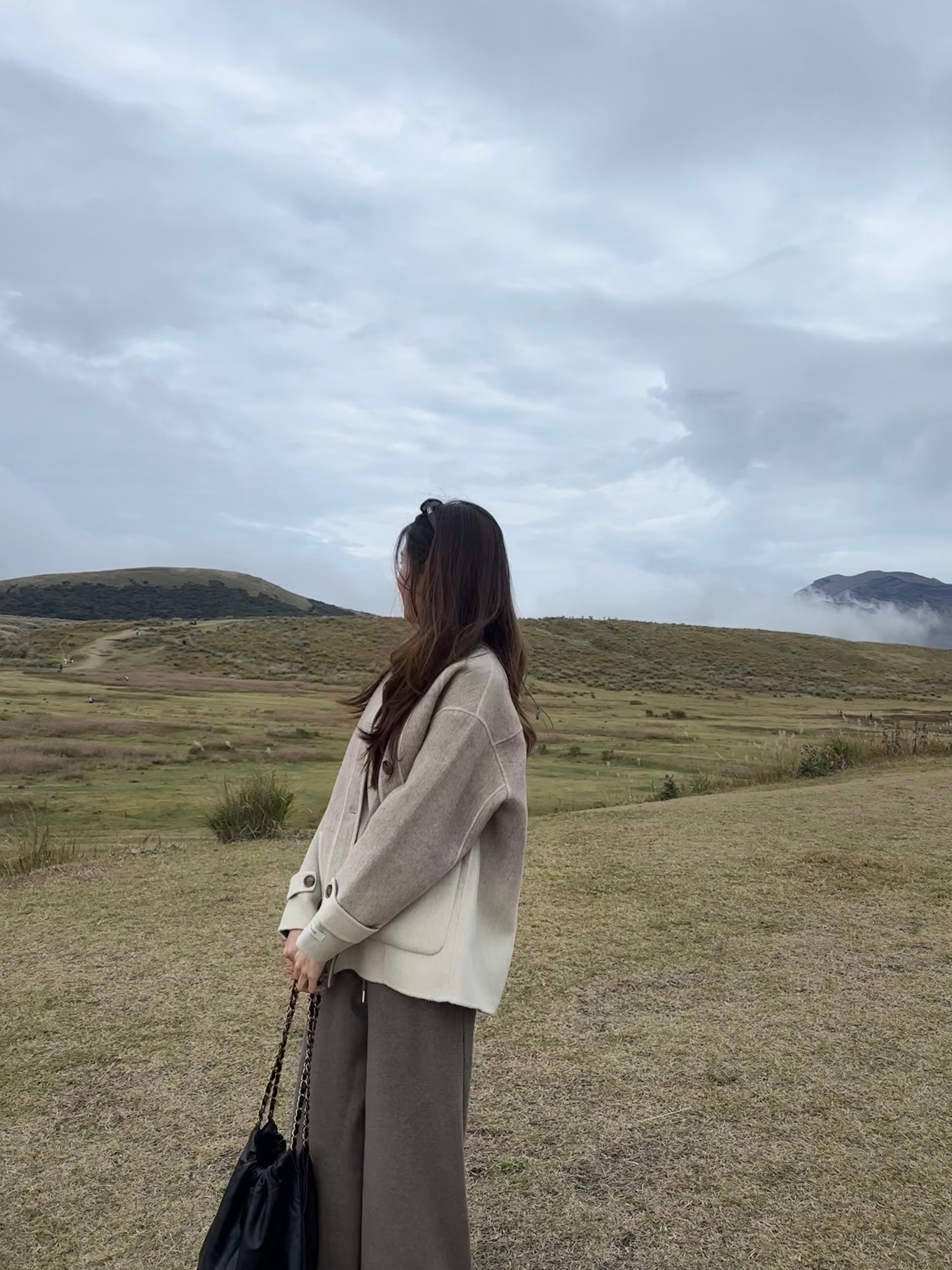 Dif Colour Wool Jacket