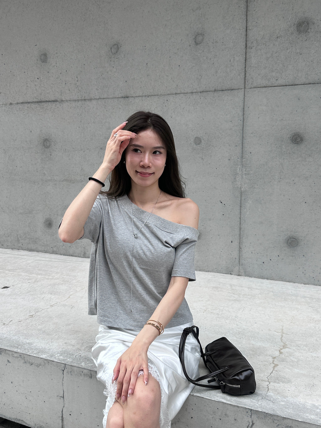 Off Shoulder Cotton T Top