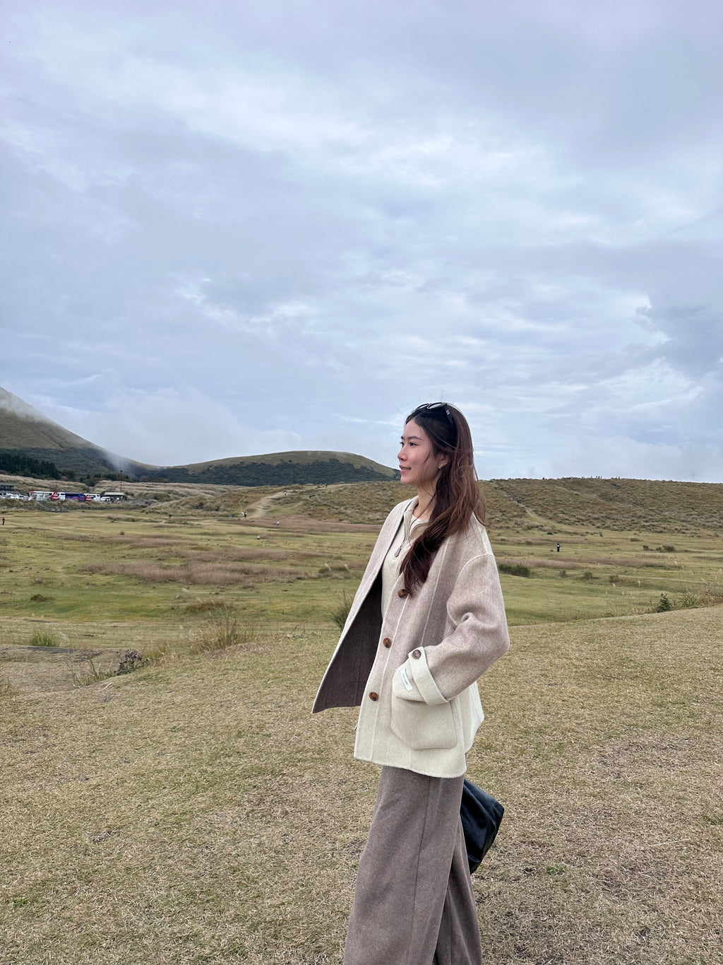 Dif Colour Wool Jacket