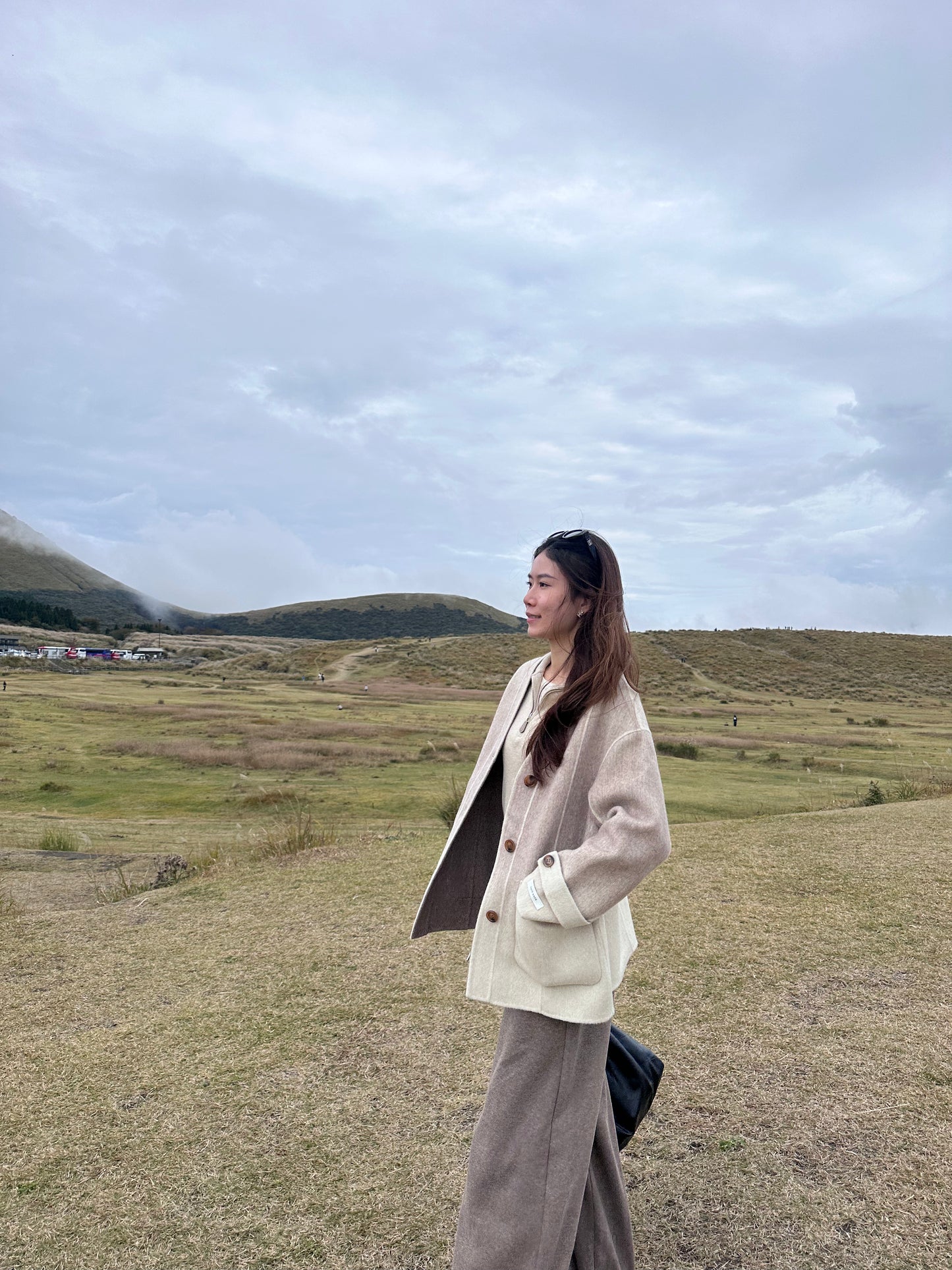 Dif Colour Wool Jacket