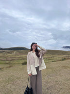 Dif Colour Wool Jacket