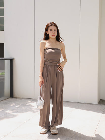 Tube Top Jumpsuit with pads
