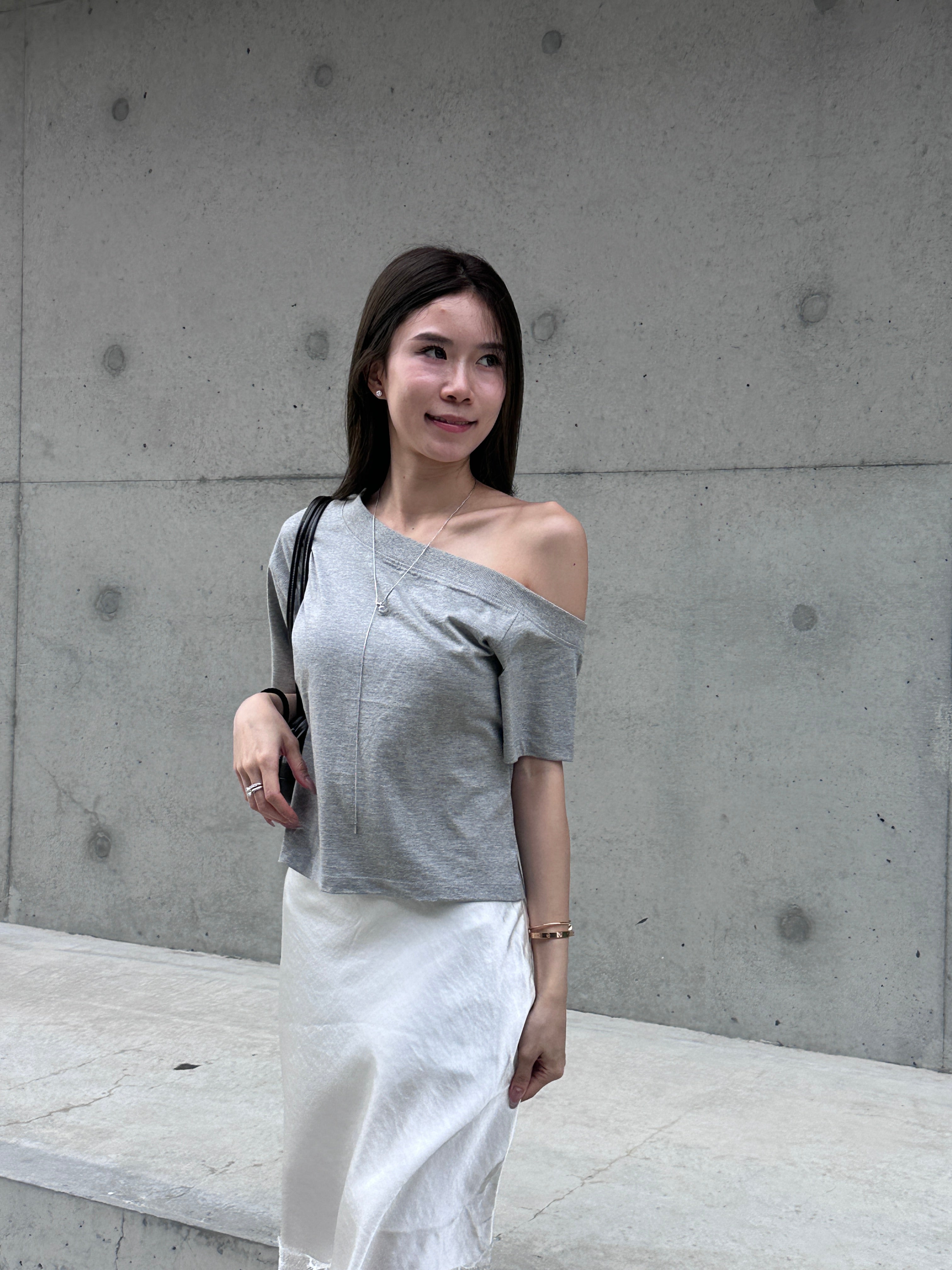 Off Shoulder Cotton T Top