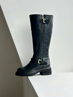 Buttons Cross Boots
