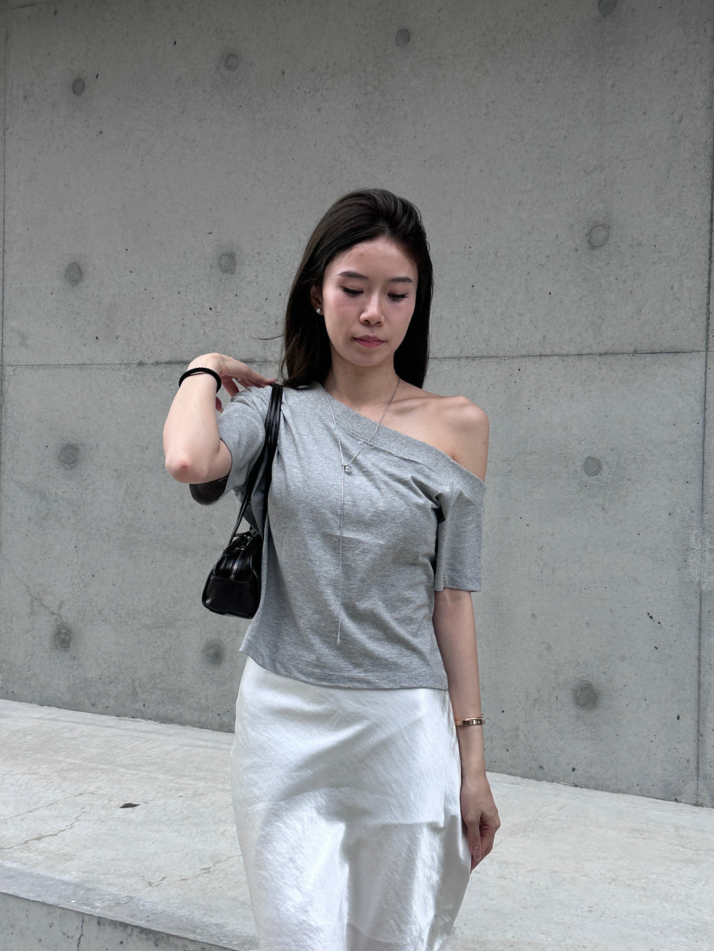 Off Shoulder Cotton T Top