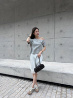 Off Shoulder Cotton T Top