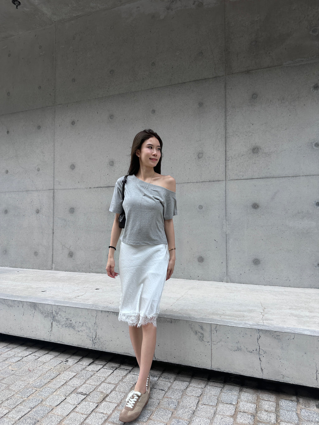 Off Shoulder Cotton T Top