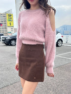Elsa Fluffy Long Sleeves Sweater