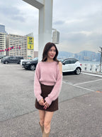 Elsa Fluffy Long Sleeves Sweater
