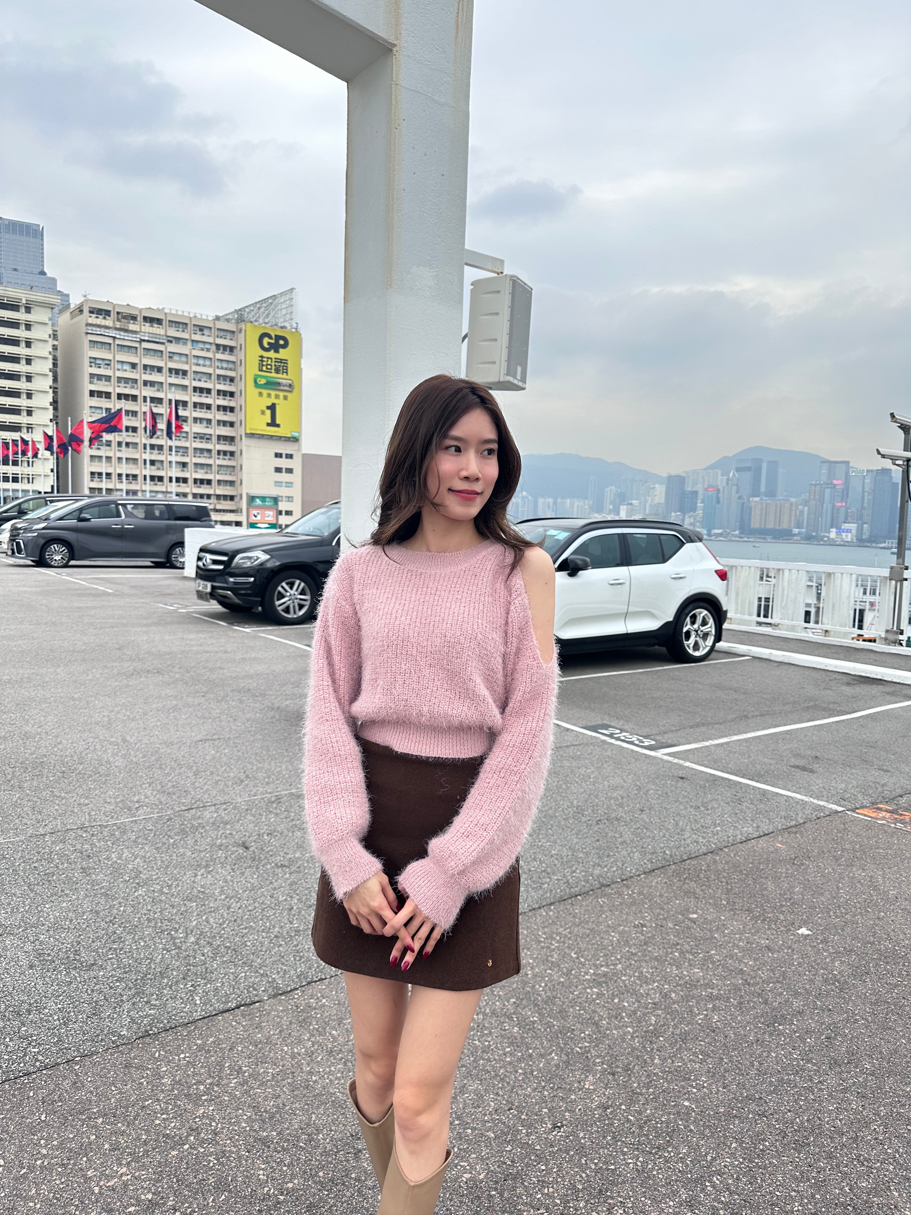 Elsa Fluffy Long Sleeves Sweater