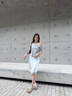 Off Shoulder Cotton T Top