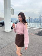 Elsa Fluffy Long Sleeves Sweater