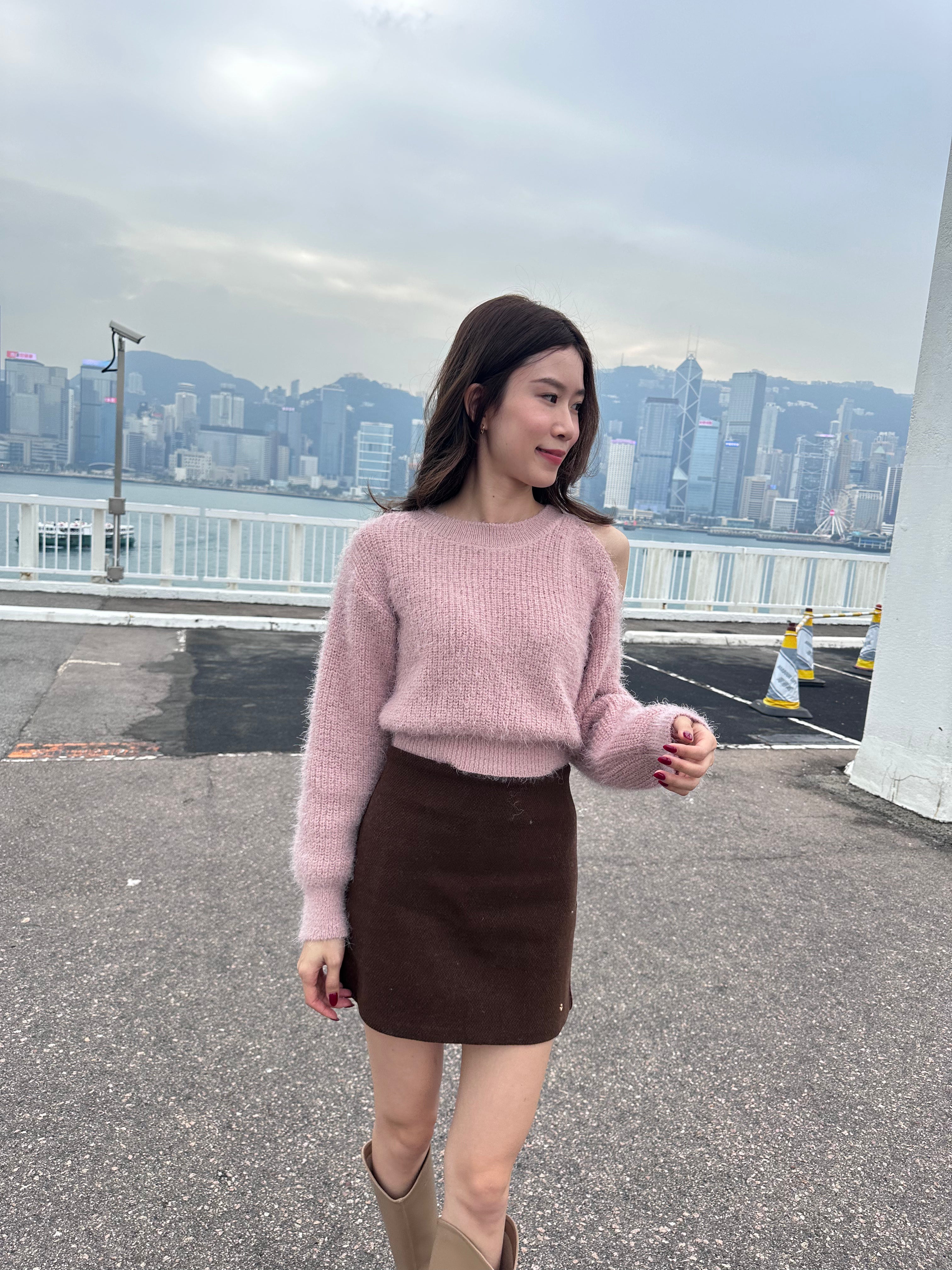 Elsa Fluffy Long Sleeves Sweater