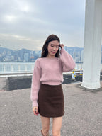 Elsa Fluffy Long Sleeves Sweater