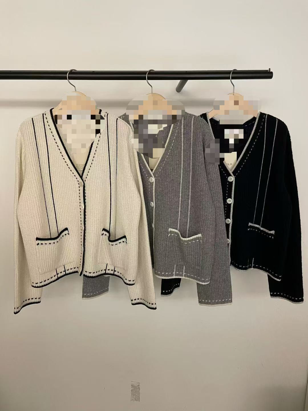 Wool 50% Oversized Cardigan