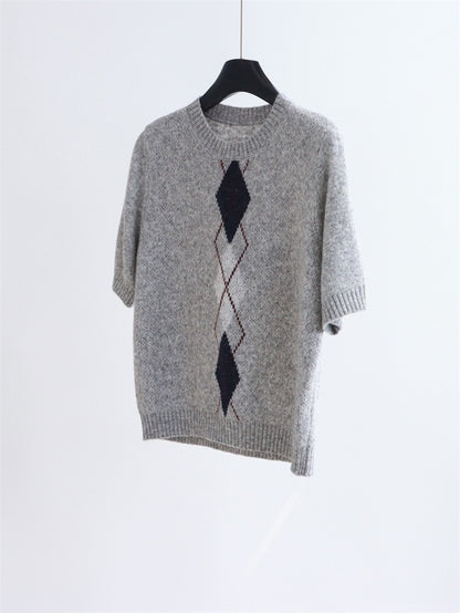 School Style Knitted Set