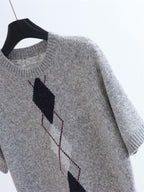 School Style Knitted Set