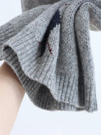 School Style Knitted Set