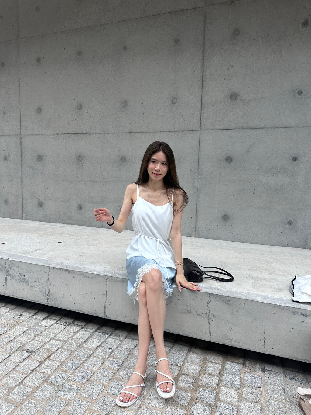 Double Layer Chiffon Tank Top