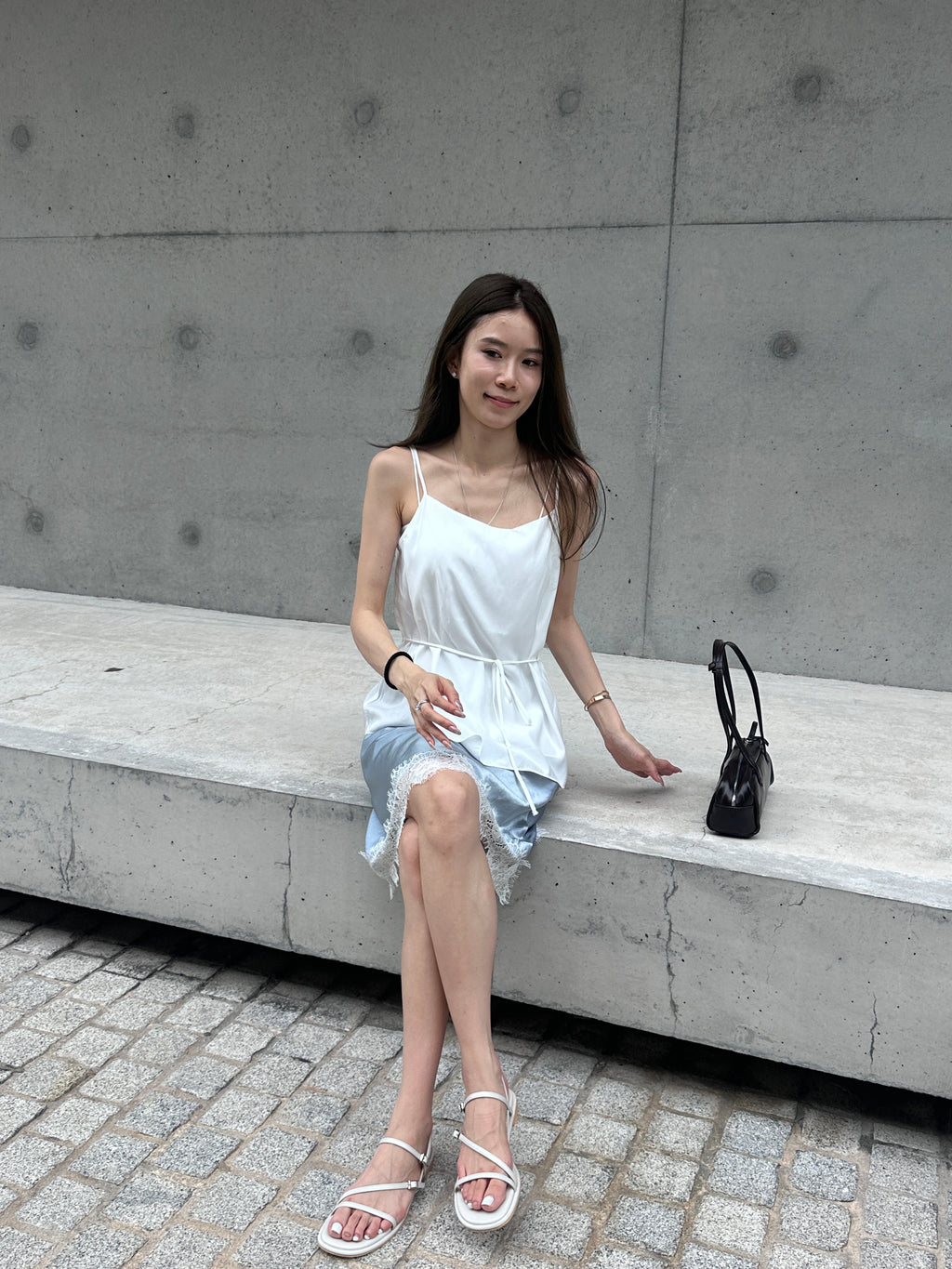 Double Layer Chiffon Tank Top