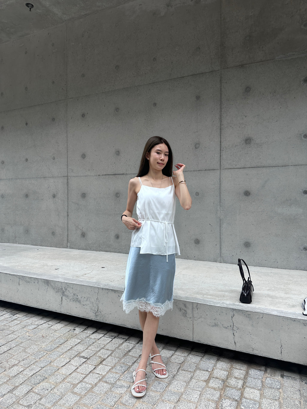 Double Layer Chiffon Tank Top