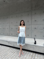 Double Layer Chiffon Tank Top