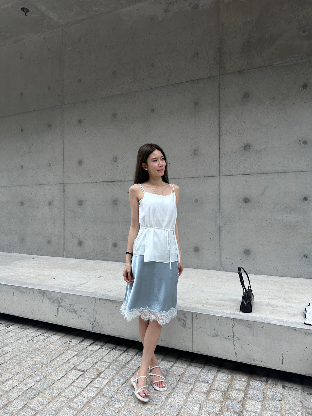 Double Layer Chiffon Tank Top