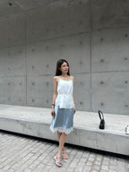 Double Layer Chiffon Tank Top