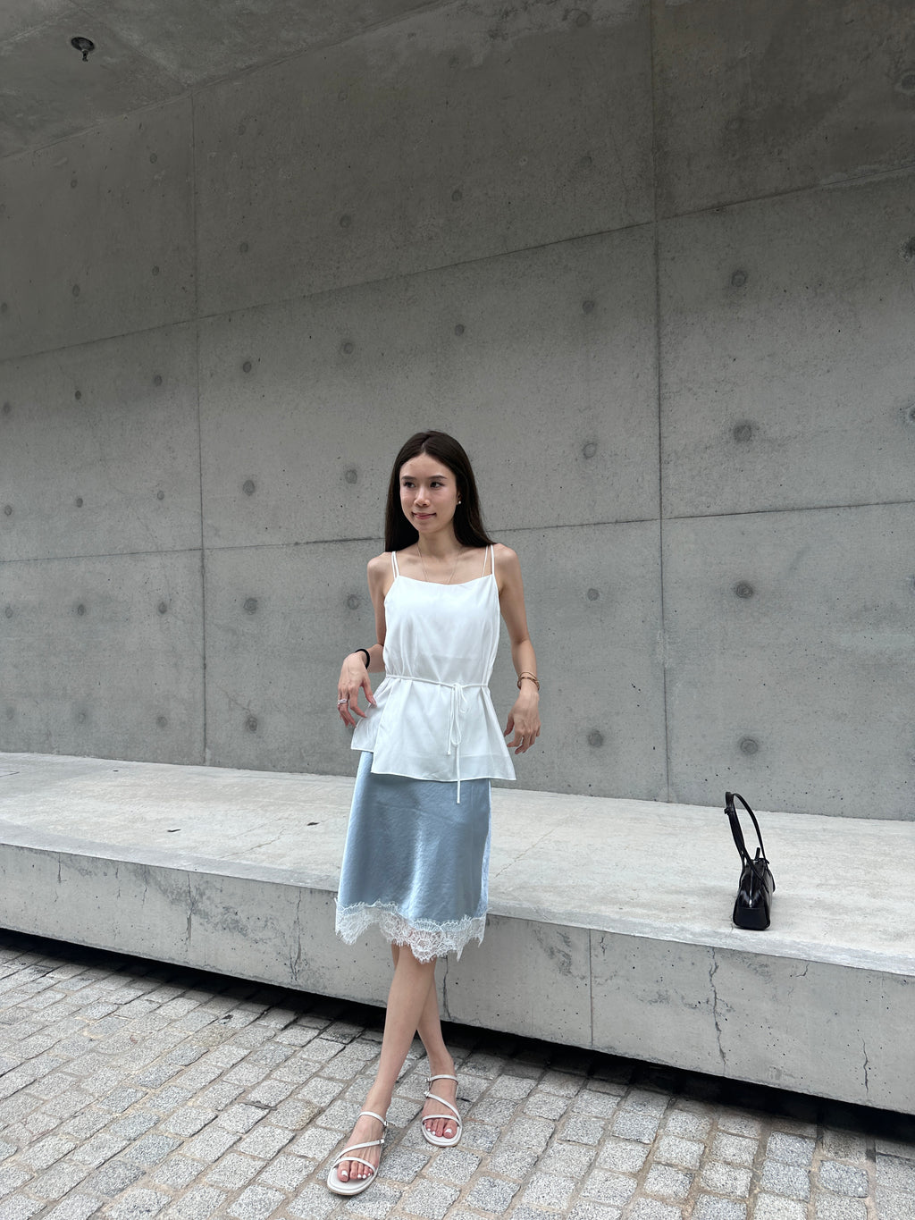 Double Layer Chiffon Tank Top
