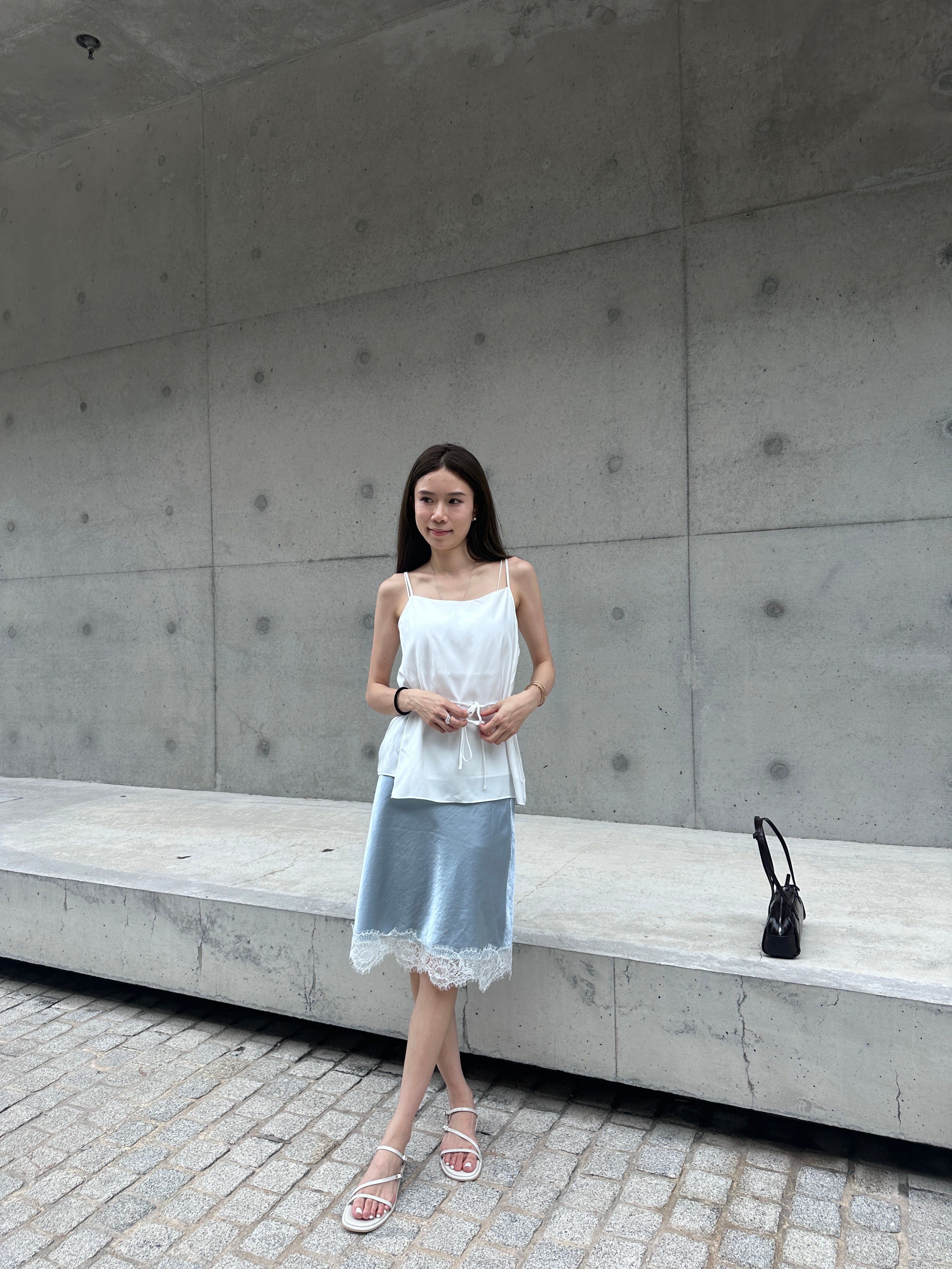 Double Layer Chiffon Tank Top