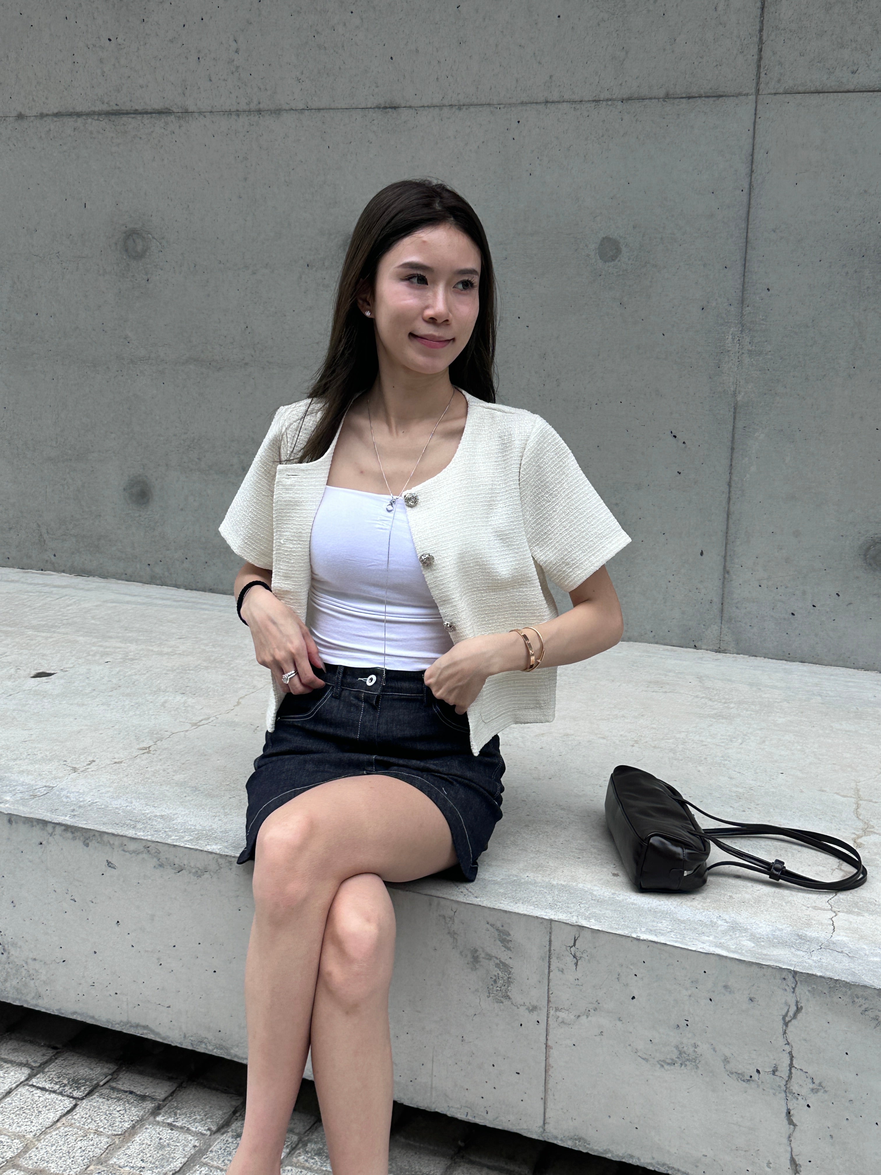 Tweed Cropped Jacket