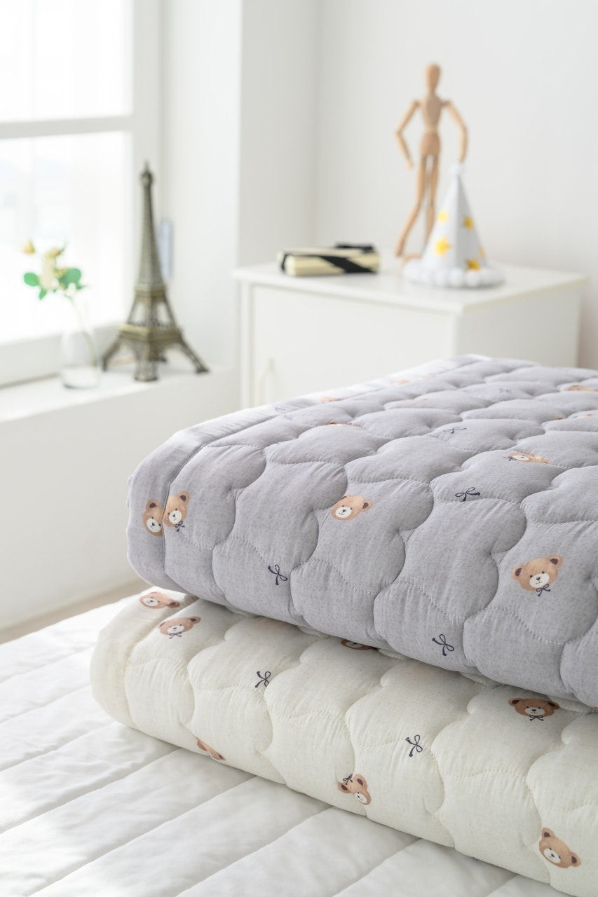 韓國天絲四季棉被熊熊蝴蝶結 （一年四季）