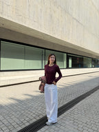 Autumn Flexible Wide Leg Pants